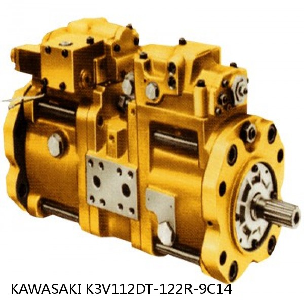 K3V112DT-122R-9C14 KAWASAKI K3V HYDRAULIC PUMP